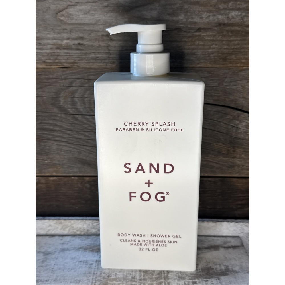 Sand + Fog Cherry Splash Body Wash Shower Gel 32 oz | MSRP = $18 | Discontinued